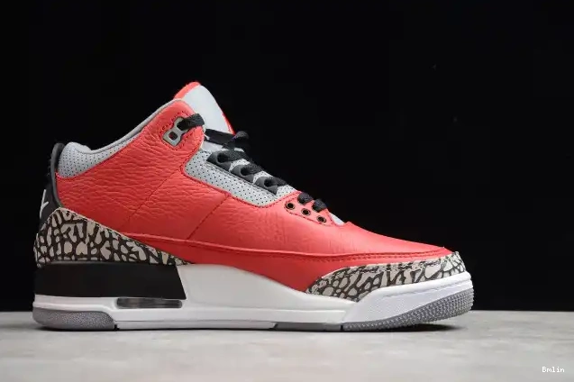 Bmlin 3 Cement CK5692-600 Jordan Red Air 0508